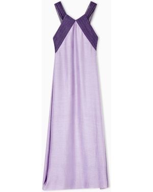 Giorgio Armani Long Dress - Purple