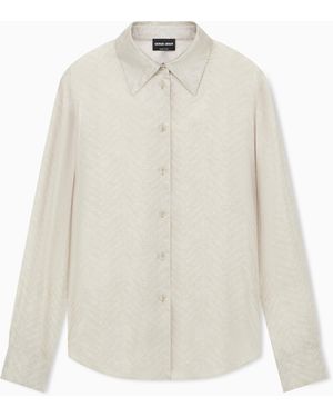 Giorgio Armani Classic Shirts - White