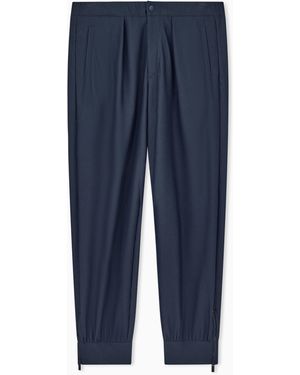 Giorgio Armani Trousers Slim Fit - Blue