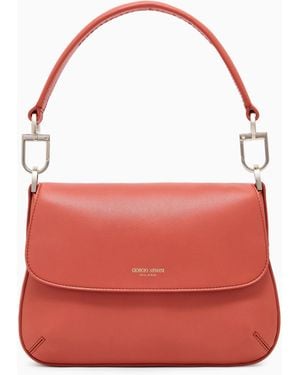 Giorgio Armani Small La Prima Soft Bag - Red