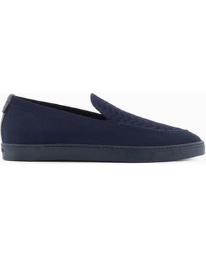 Giorgio Armani Slip Footwear - Blue
