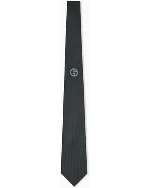 Giorgio Armani Woven Tie - White