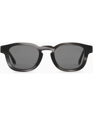 Giorgio Armani Pillow Sunglasses - White