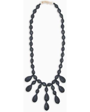 Giorgio Armani Collana Con Pendenti - Bianco