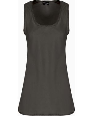 Giorgio Armani Top - Marrone