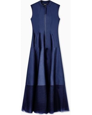 Giorgio Armani Long Dress - Blue