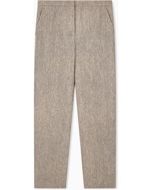 Giorgio Armani Armani/Archivio Ss1979 Flat-Front Trousers - Grey