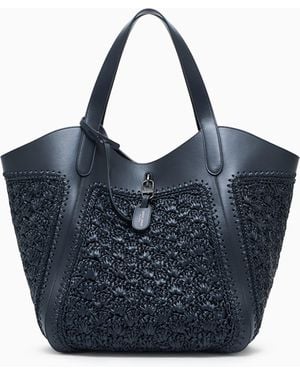Giorgio Armani Large Handbag - Blue