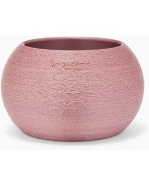 Giorgio Armani Pulsera Redonda Con Efecto Textil - Rosa