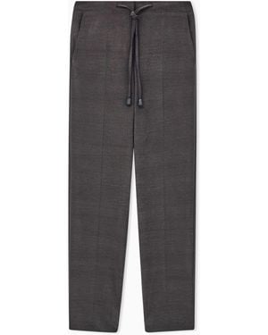 Giorgio Armani Straight Trousers - Grey