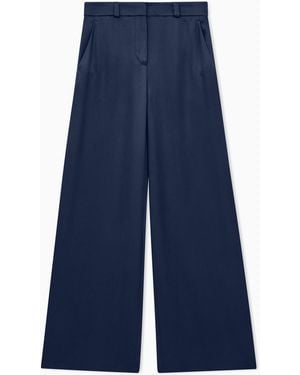 Giorgio Armani Regular Fit Trousers - Blue
