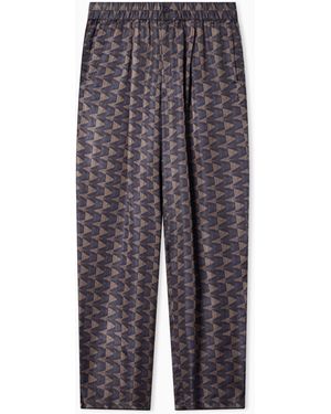 Giorgio Armani Single-Pleat Trousers - Grey