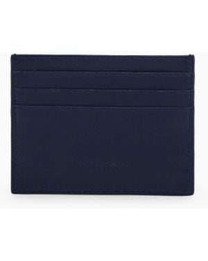 Giorgio Armani Credit Card Holder - Blue