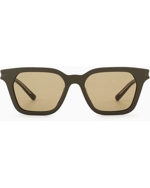 Giorgio Armani Gafas De Sol Con Forma Pillow - Verde
