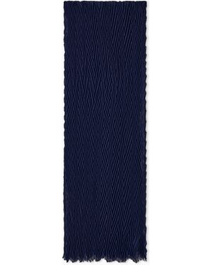 Giorgio Armani Stola Plissé - Blu