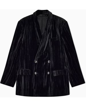 Giorgio Armani Blazer Heritage Oversized - Blue