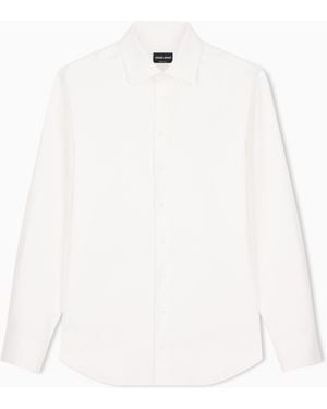 Giorgio Armani Regular Fit Shirt - White