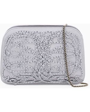 Giorgio Armani Clutch La Prima - White