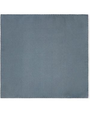 Giorgio Armani Handkerchief Woven Herringbone - Blue