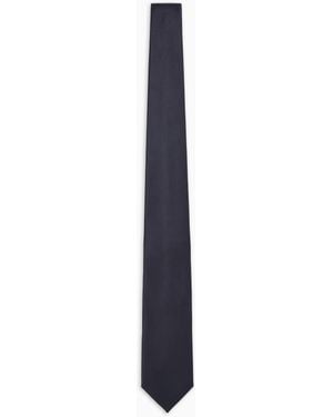 Giorgio Armani Pure Silk Tie - White