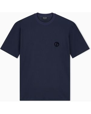 Giorgio Armani T-Shirt Oversized - Blue