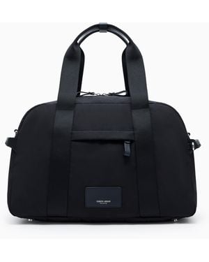 Giorgio Armani Foldable Duffel Bag - Black