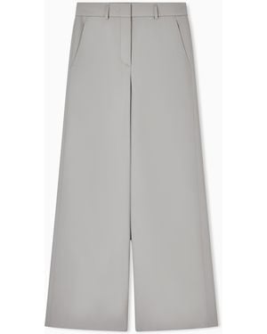 Giorgio Armani Palazzo Trousers - Grey