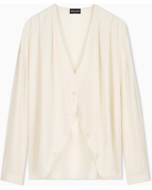 Giorgio Armani Armani/Archivio Ss1990 Blouse - White