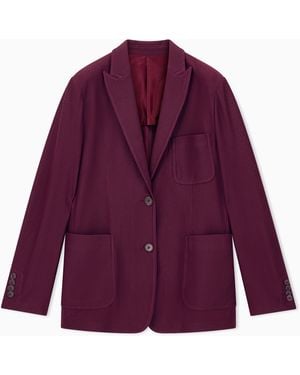 Giorgio Armani Giacca Monopetto - Viola