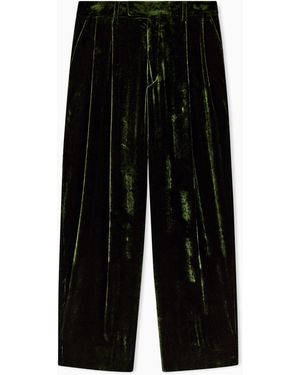 Giorgio Armani Oversized Trousers - Black