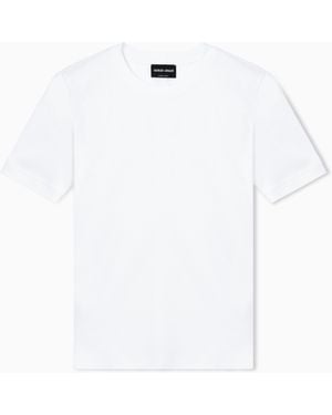 Giorgio Armani Crew Neck T-Shirt - White