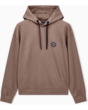 Giorgio Armani Sweatshirt Regular Fit - Purple
