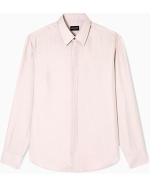 Giorgio Armani Camicia Regular Fit - Rosa