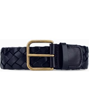 Giorgio Armani Tongue Belt - Blue
