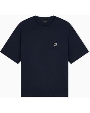 Giorgio Armani T-Shirt Regular Fit - Blue