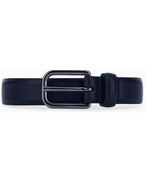 Giorgio Armani Tongue Belt - Blue