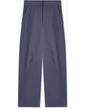 Giorgio Armani Technical-Cady Trousers - Blue