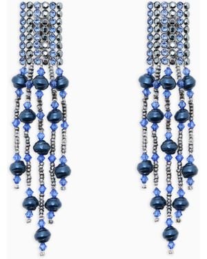Giorgio Armani Orecchini A Clip - Blu