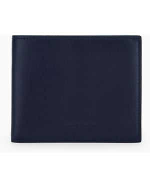 Giorgio Armani Bi-Fold Wallet - Blue