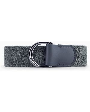Giorgio Armani Belt With Rings - White