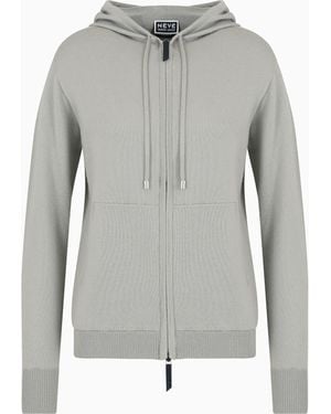 Giorgio Armani Neve Felpa Con Cappuccio - Grigio