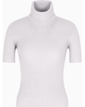Giorgio Armani Maglia Dolcevita - Bianco