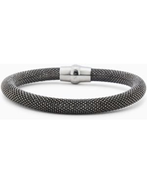 Giorgio Armani Tubular Bracelet - White