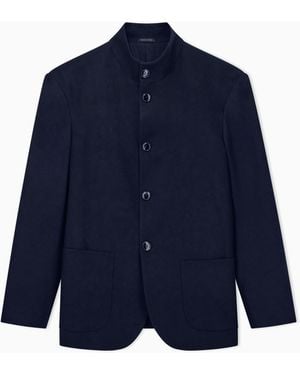 Giorgio Armani Blazer One Shot Regular Fit - Blue