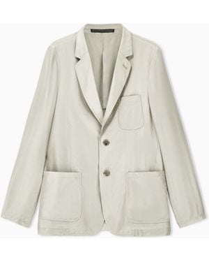 Giorgio Armani Blazer Regular Fit - White
