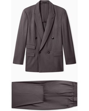 Giorgio Armani Suit Oversized Fit - Grey