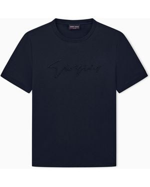 Giorgio Armani T-Shirt Giorgio's - Blue