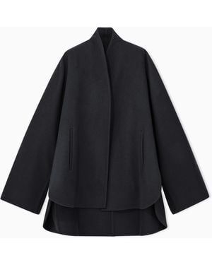 Giorgio Armani Pea Coat - Blue