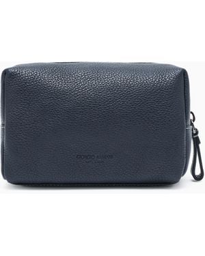 Giorgio Armani Small Washbag - Blue