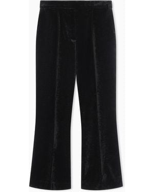 Giorgio Armani Cropped Trousers - Black